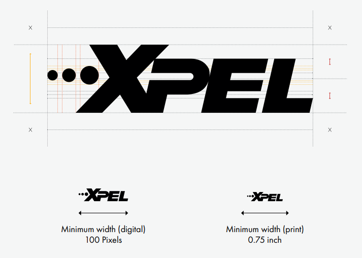 Clear Space for XPEL logo